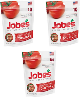 #ad Jobe’S Tomato Fertilizer Spikes 6 18 6 Time Release Fertilizer for All Tomato P $29.89