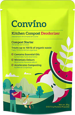 Convino: a Compost Starter Accelerator Which Help to Reduce Kitchen Waste Odor $12.74