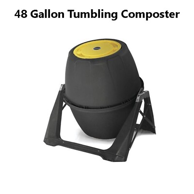 #ad Miracle Gro 48 Gallon Tumbling Composter Outdoor Composter Bin $171.55