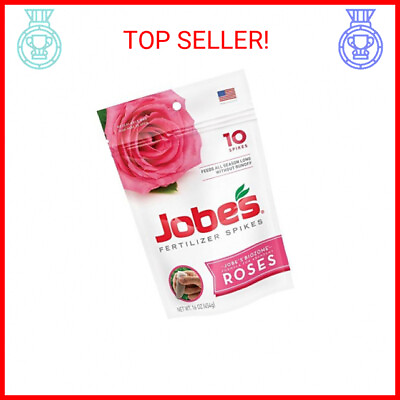 #ad #ad Jobe’s 04102 Fertilizer Spikes Rose Includes 10 Spikes 16 ounces Brown $14.25