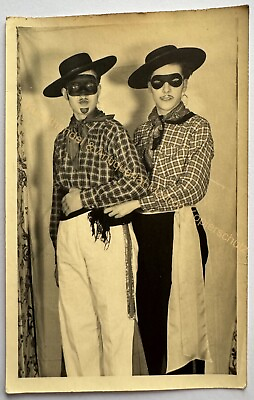#ad orig. Foto AK Mädchen Frauen Kostüm Berlin um 1950 Karneval Fasching Cowboy EUR 14.00