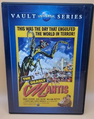 #ad #ad The Deadly Mantis DVD 1957 Vault Universal Series 2014 $8.95