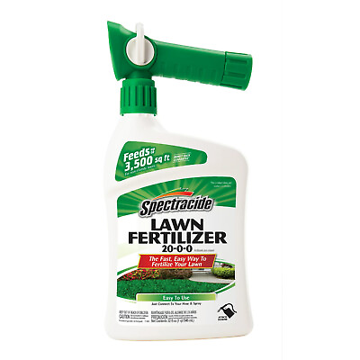 #ad Spectracide Lawn Fertilizer 20 0 0 Feeds up to 3500 sq ft 32 FL OZ $18.99