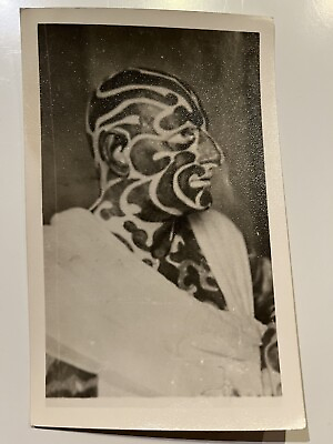 #ad #ad Horace Ridler 1892 1969 The Great Omi Vintage Tattoo Foto signed Zebramen EUR 1500.00