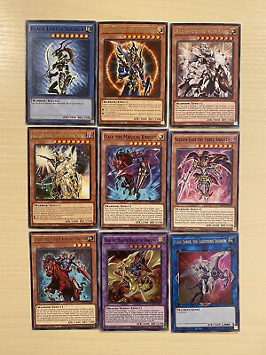 Black Luster Soldier Gaia Envoy Of The Beginning And More 9 Yugioh Cards $9.95