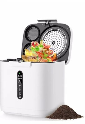 #ad #ad 4L Larger Capacity Electric Kitchen Composter Smart Compost Bin Indoor NWT $240.00