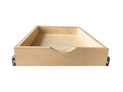 Kitchen Slide Out Wood Drawer 30quot;x21quot; Cabinet Shelf Pull Out soft close Slider $66.99