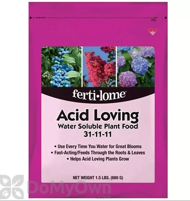 #ad #ad Ferti Lome Acid Loving Plant Food 31 11 11 1.5lbs $19.99