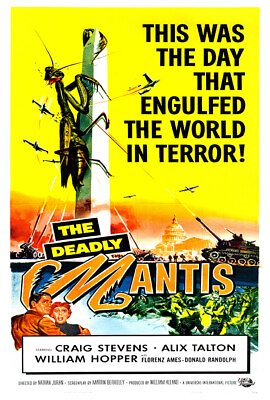 #ad The Deadly Mantis Vintage Horror Movie Poster $14.99