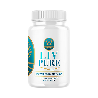 Liv Pure Powered by Nature Natural Support Supplement 60 Capsules $19.99