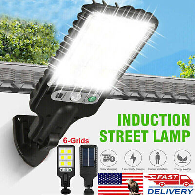#ad #ad 1000000LM LED Solar Motion Sensor Light Bright Garden Outdoor Street Wall Lamp $6.79