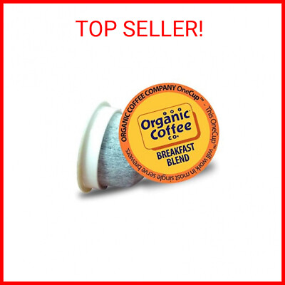 #ad The Organic Coffee Co. Compostable Coffee Pods Breakfast Blend 36 Ct K Cup $31.22