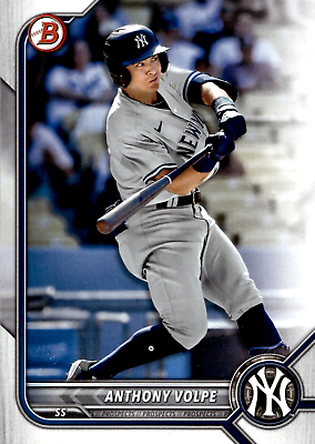 2022 Bowman Draft Anthony Volpe #BD 68 New York Yankees Free Shipping $2.50