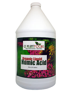 Organic Liquid Humic Acid 1 Gallon Concentrate $35.95
