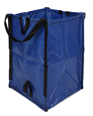 #ad DURASACK 48 Gal. Woven Polypropylene Reusable Pop up Lawn and Leaf Bag 1 Pack $21.99