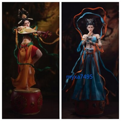 #ad Dun Huang Music Goddess Movable New Gifts 1 6 Action Figure Blue Women Beauty $282.74