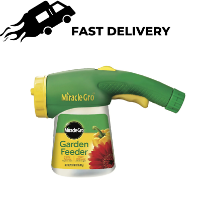 Miracle Grow Garden Feeder Sprayer Includes All PurposeAll Season Plant Food $18.99
