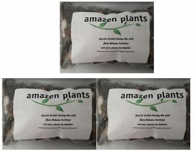 #ad Special Potting Mix for Orchid Fertilizer amp; Food Blend live Plants 3 lb Bag $23.95