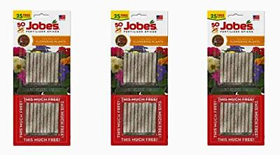 #ad 05231T Flowering Plant Fertilizer Spikes 10 10 4 3 Pack Multicolor $16.87