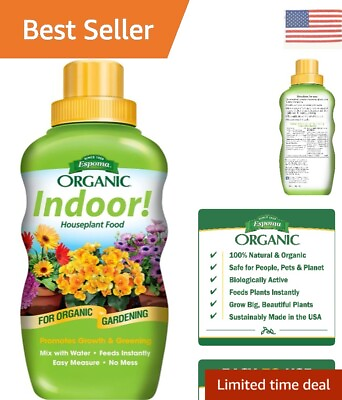 #ad #ad Organic Indoor Plant Food Liquid Fertilizer for Large amp; Small Plants 8oz $16.99