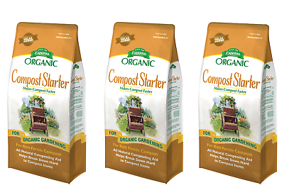 Espoma Compost Starter All Natural Organic Composting Aid 4lb Bags 3 Pack $35.61