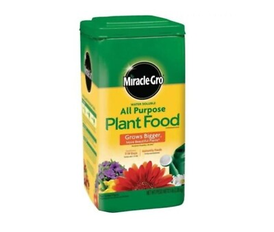 Miracle Grow Water Soluble 5Lb All Purpose Plant Food All Season Plant Blue 1 Pk $14.19