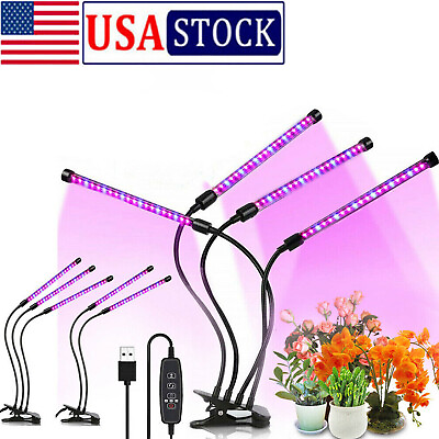 LED Grow Light Plant Growing Lamp Full Spectrum for Indoor Plants Hydroponics $12.99