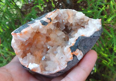 #ad Heulandite Geode Crystal Rock Minerals Specimen G=52 $136.00