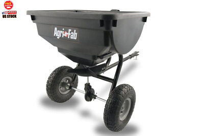 Behind Broadcast Spreader Tow Hopper Fertilizer Seed Atv Lawn Tractor Pull 85Lb $103.99