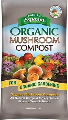 #ad Espoma Mushroom Compost Plant Fertilizer 0.75 Cubic Feet $25.48