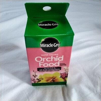 #ad Miracle Gro Water Soluble Orchid Food Plant Fertilizer 8 oz. $6.79
