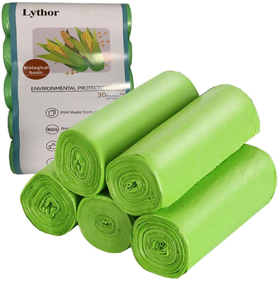 #ad Compostable Trash Bags 2.6 Gallon Small Disposable Compost Bags 150 Count Garbag $34.26