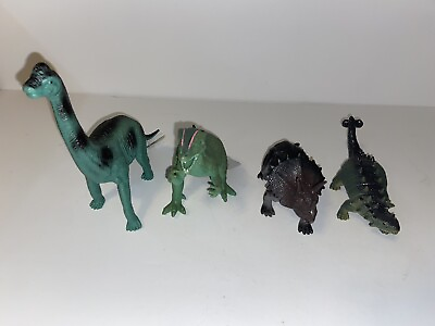#ad #ad Nature World Lot 4 Dinosaurs. $13.50