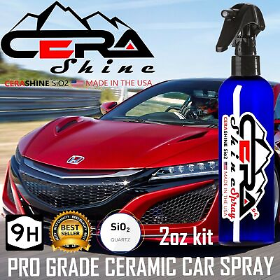 CERAMIC CAR COATING 5 YEAR SCRATCH RESISTANT 9H PROTECTION SUPER HIGH GLOSS KIT $19.95