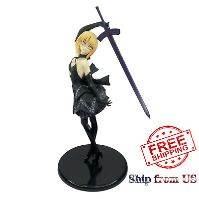 Fate Stay Night Grand Order Saber Black Dress Ver. 9quot; Action Figure Toy Gift US $17.99