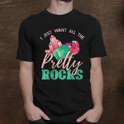 #ad HOT SALE Rock Collector Gift Earth PaleontologistRetro Vintage T Shirt S 5XL $24.99