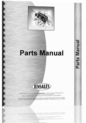 International Harvester Dry Fertilizer Spreader Parts Manual $25.99
