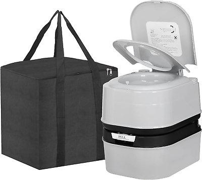 #ad #ad HSM 6.4 Gallon Waste Tank Portable Toilet for Camping RV Boating Fishing... $161.89