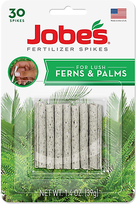 #ad #ad Jobe’S 05101 Fertilizer Spikes for Fern amp; Palm 30 Spikes $13.79