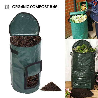 Organic Waste Compost Probiotics Bags Kitchen Garden Yard Plant Composter Bin $9.59