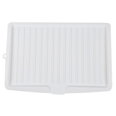 Plastic Dish Drainer Drip Tray Plate Cutlery Rack Kitchen Sink Rack Holder whH $13.95