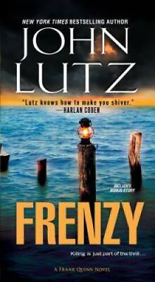 #ad #ad Frenzy A Frank Quinn Novel Mass Market Paperback By Lutz John GOOD $3.73