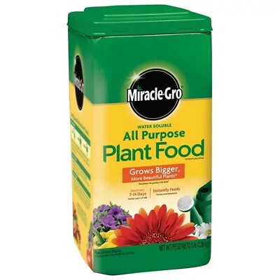 #ad #ad Miracle Gro Water Soluble All Purpose Plant Food 5 lbs. for all vegetable $13.13