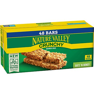 #ad Nature Valley Crunchy Granola Bars Oats #x27;n Honey 1.49 24 Count Pack of 1 $14.76