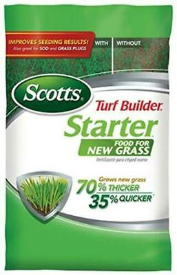 Scotts Turf Builder Starter Food for New Grass 15 lb. Lawn Fertilizer for $49.51