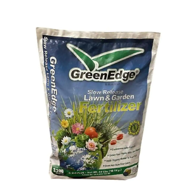 #ad 40 Lb. 6 2 0 Slow Release Fertilizer With Organic Nitrogen Lawn And Garden Sq. $25.94