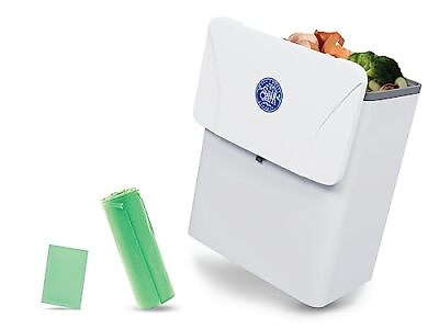 #ad Compost Bin for Kitchen Lightweight amp; Stable Indoor Compost Bin 10 L 2.4... $29.56