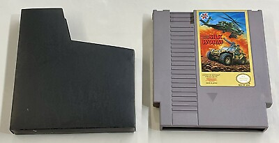 #ad Silk Worm Nintendo NES 1990 W Dust Sleeve Authentic Tested Clean $31.99