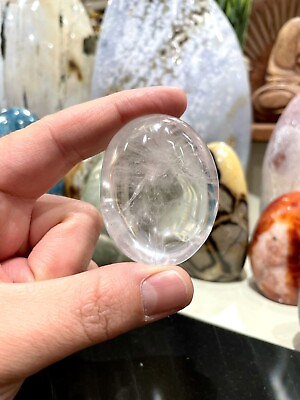 #ad #ad Crystal Clear Quartz Stone Rock Healing Crystals Yoga Reiki Meditation 2quot; ZENDA $13.50
