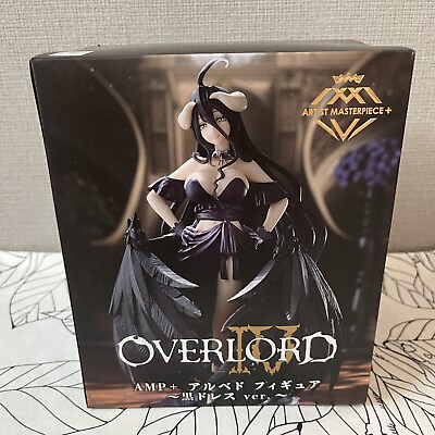 TAITO Overlord IV Albedo AMP figure black dress ver. Anime Manga NEW Japan $39.70
